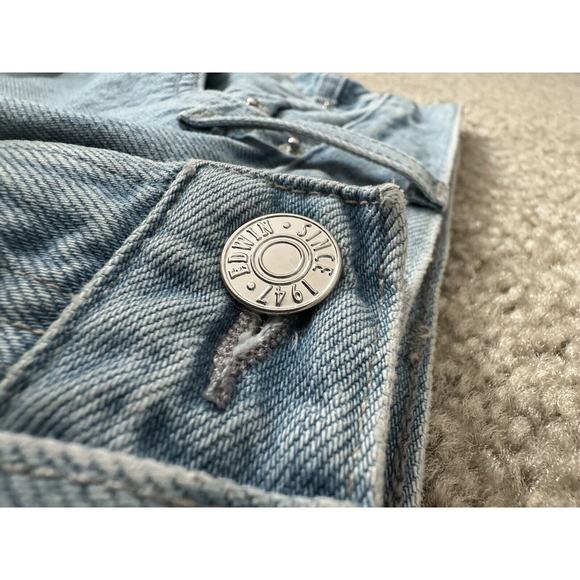 EDWIN DANI Escape Straight Blue Jeans Women’s Size 25 Stretch NEW - Picture 3 of 10